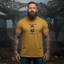 THIGHBRUSH® TACTICAL -  ARMED FORCES COLLECTION - "Squeal Team Six" Men's T-Shirt - Gold