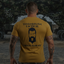 THIGHBRUSH® TACTICAL -  ARMED FORCES COLLECTION - "Squeal Team Six" Men's T-Shirt - Gold