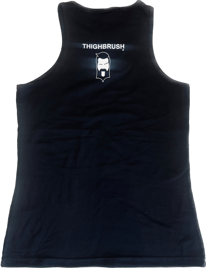 THIGHBRUSH® - HIGH BEAMS - Women's Sleeveless Top - Black