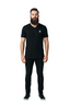 THIGHBRUSH® - Embroidered Men's V-Neck T-Shirt - Face Logo