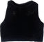 THIGHBRUSH® - Women's Mesh Front Bra Top - Black