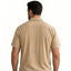 THIGHBRUSH® LOUNGE "Happy Hour 6-9 Daily" Men's Resort Shirt - Khaki