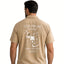THIGHBRUSH® LOUNGE "Happy Hour 6-9 Daily" Men's Resort Shirt - Khaki