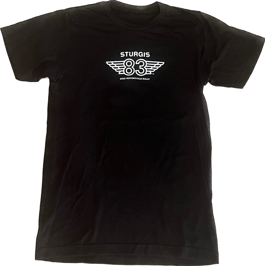 THIGHBRUSH® - STURGIS 83 - Men's T-Shirt - Black