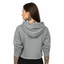 NO BEARD NO BOOTY® COLLECTION by THIGHBRUSH® - Cropped Hooded Sweatshirt - Grey