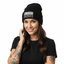 NO BEARD NO BOOTY® COLLECTION by THIGHBRUSH® - Cuffed Beanies - Black