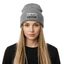 NO BEARD NO BOOTY® COLLECTION by THIGHBRUSH® - Cuffed Beanies - Heather Grey
