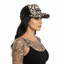 NO BEARD NO BOOTY® COLLECTION by THIGHBRUSH® - Ponytail Trucker Snapback Hat - Leopard