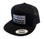 NO BEARD NO BOOTY® COLLECTION by THIGHBRUSH® - Trucker Snapback Hat - Black - Flat Bill