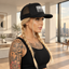 NO BEARD NO BOOTY® COLLECTION by THIGHBRUSH® - Flat Bill Trucker Snapback Hat - Black