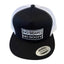 NO BEARD NO BOOTY® COLLECTION by THIGHBRUSH® - Trucker Snapback Hat - Black and White - Flat Bill