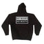 NO BEARD NO BOOTY® COLLECTION by THIGHBRUSH® - Unisex Hooded Sweatshirt - Black