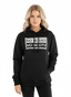 NO BEARD NO BOOTY® COLLECTION by THIGHBRUSH® - Unisex Hooded Sweatshirt - Black