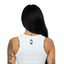 NO BEARD NO BOOTY® COLLECTION by THIGHBRUSH® - Women's Cropped Tank Top - White