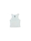 NO BEARD NO BOOTY® COLLECTION by THIGHBRUSH® - Women's Cropped Tank Top - White