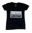 NO BEARD NO BOOTY® COLLECTION by THIGHBRUSH® - Women's V-Neck T-Shirt