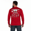 THIGHBRUSH® - 2ND ANNUAL 69 MILE "POKE-HER" RUN - Long Sleeve T-Shirt - Red
