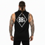 THIGHBRUSH® - 69% ER™ DIAMOND COLLECTION - Men's Sleeveless T-Shirt - Black