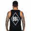 THIGHBRUSH® - 69% ER™ DIAMOND COLLECTION - Men's Tank Top - Black