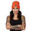 THIGHBRUSH 69%ER DIAMOND BEANIE - ORANGE