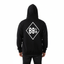 THIGHBRUSH® - 69% ER™ DIAMOND COLLECTION - Unisex Hooded Sweatshirt - Black