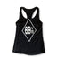 THIGHBRUSH® - 69% ER™ DIAMOND COLLECTION - Women's Tank Top - Black