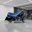 THIGHBRUSH® - AZUL - Water Repellent Motorcycle Cover and Sunshade