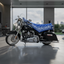 THIGHBRUSH® - AZUL - Water Repellent Motorcycle Cover and Sunshade