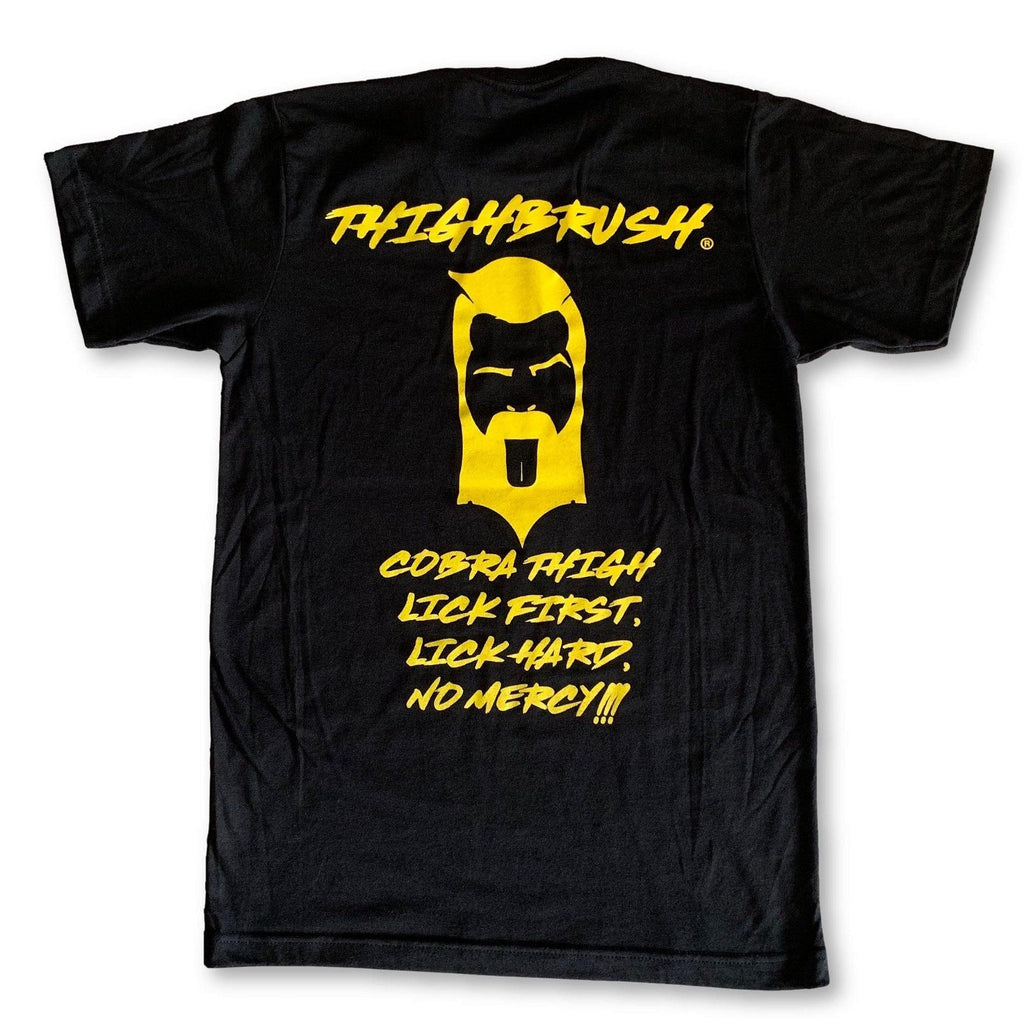 THIGHBRUSH® - COBRA THIGH - Men's T-Shirt - Black - THIGHBRUSH® - THIGHBRUSH® 