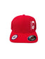 THIGHBRUSH® - Cool and Dry FlexFit Hat - Red with White
