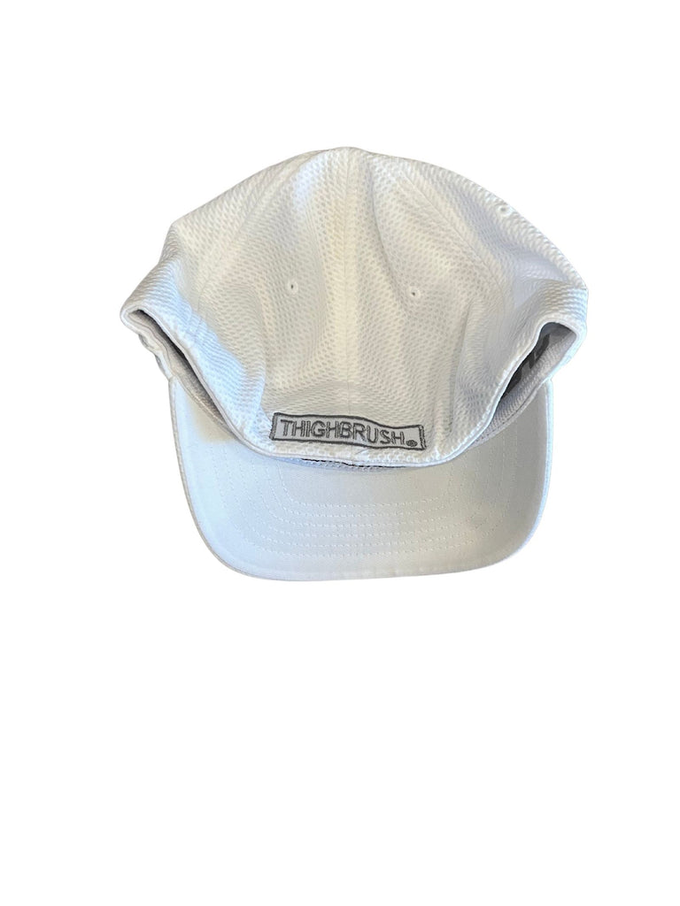 THIGHBRUSH® - Cool and Dry FlexFit Hat - White - THIGHBRUSH® - THIGHBRUSH® 