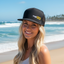 THIGHBRUSH® - DOUBLE TAKE - Flat Bill Trucker Snapback Hat - Black