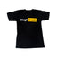 THIGHBRUSH® - DOUBLE TAKE - Men's T-Shirt - Black