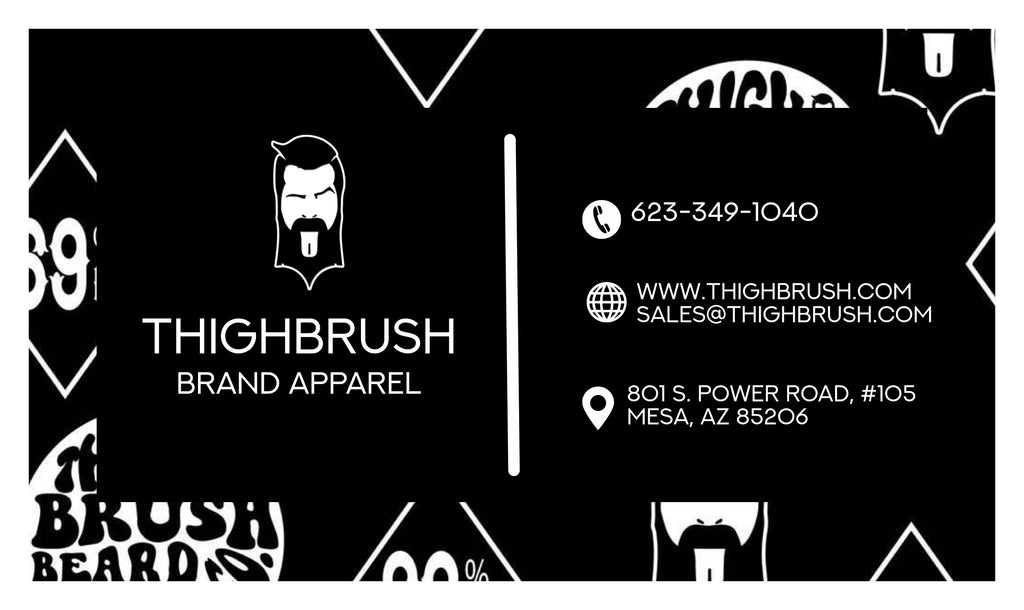 THIGHBRUSH  E-GIFT CARD  BACK