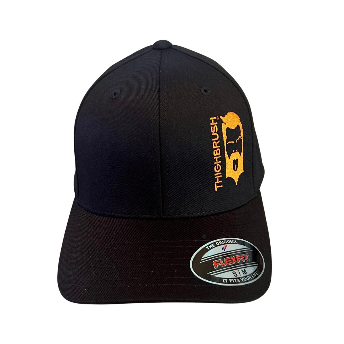 THIGHBRUSH® - FREE BEARD RIDES - Fitted Hat - Black