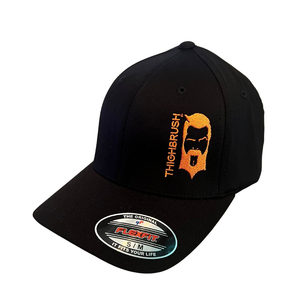 THIGHBRUSH® - FREE BEARD RIDES - Fitted Hat - Black