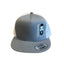 THIGHBRUSH® - Flat Bill Trucker Snapback Hat - Heather Grey and White