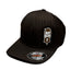 THIGHBRUSH® - FlexFit Hat - Brown Pinstripe with 2-Tone Face Logo