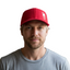 THIGHBRUSH® - Fitted Hat - Red and White
