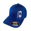 THIGHBRUSH® - FlexFit Hat - Royal Blue with Silver