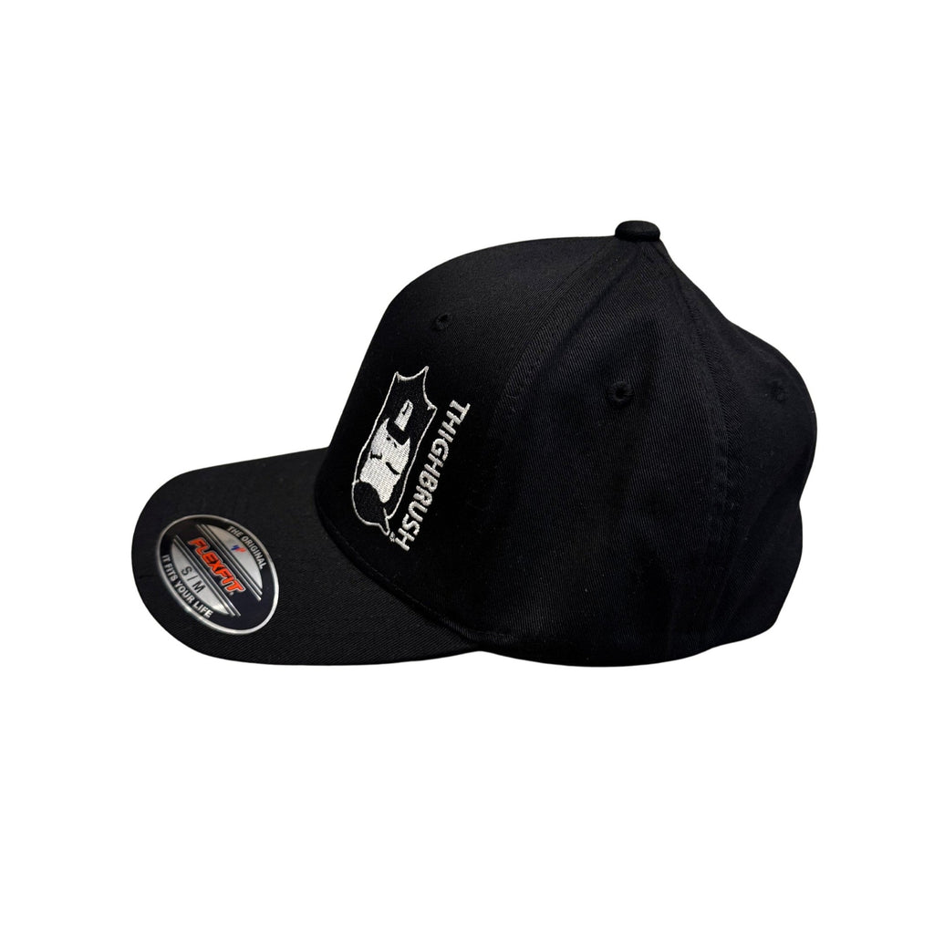 THIGHBRUSH® - FlexFit Hat - Upside Down - Black and White