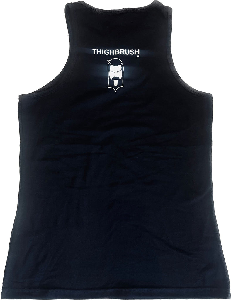 THIGHBRUSH® - HIGH BEAMS - Women's Sleeveless Top - Black - THIGHBRUSH® - THIGHBRUSH® 