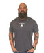 THIGHBRUSH® - IF YOU GROW IT, THEY WILL CUM! - Men's T-Shirt - Charcoal