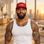THIGHBRUSH® - LICK-FIL-A - Flat Bill Trucker Snapback Hat - Red