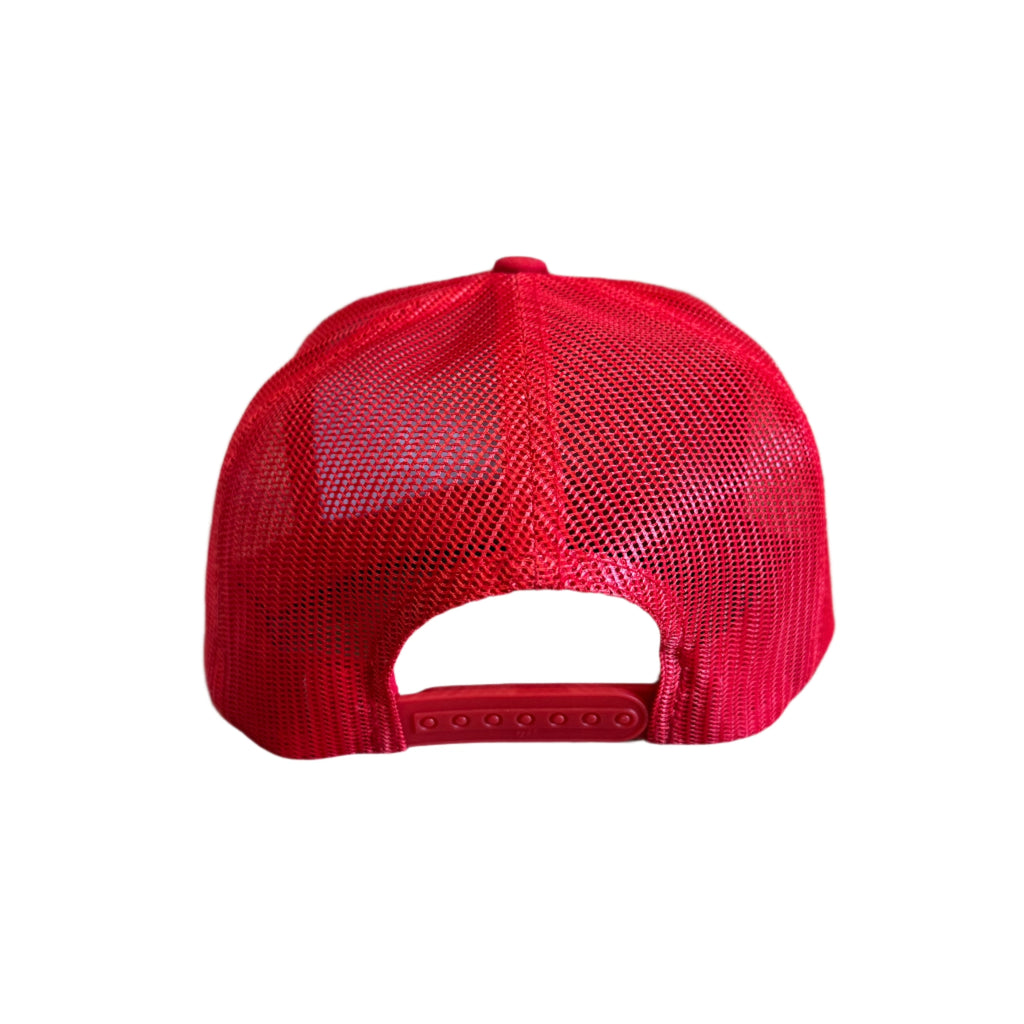 THIGHBRUSH® - LICK-FIL-A - Flat Bill Trucker Snapback Hat - Red