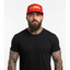 THIGHBRUSH® - LICKAMANIA - Flat Bill Trucker Snapback Hat - Red