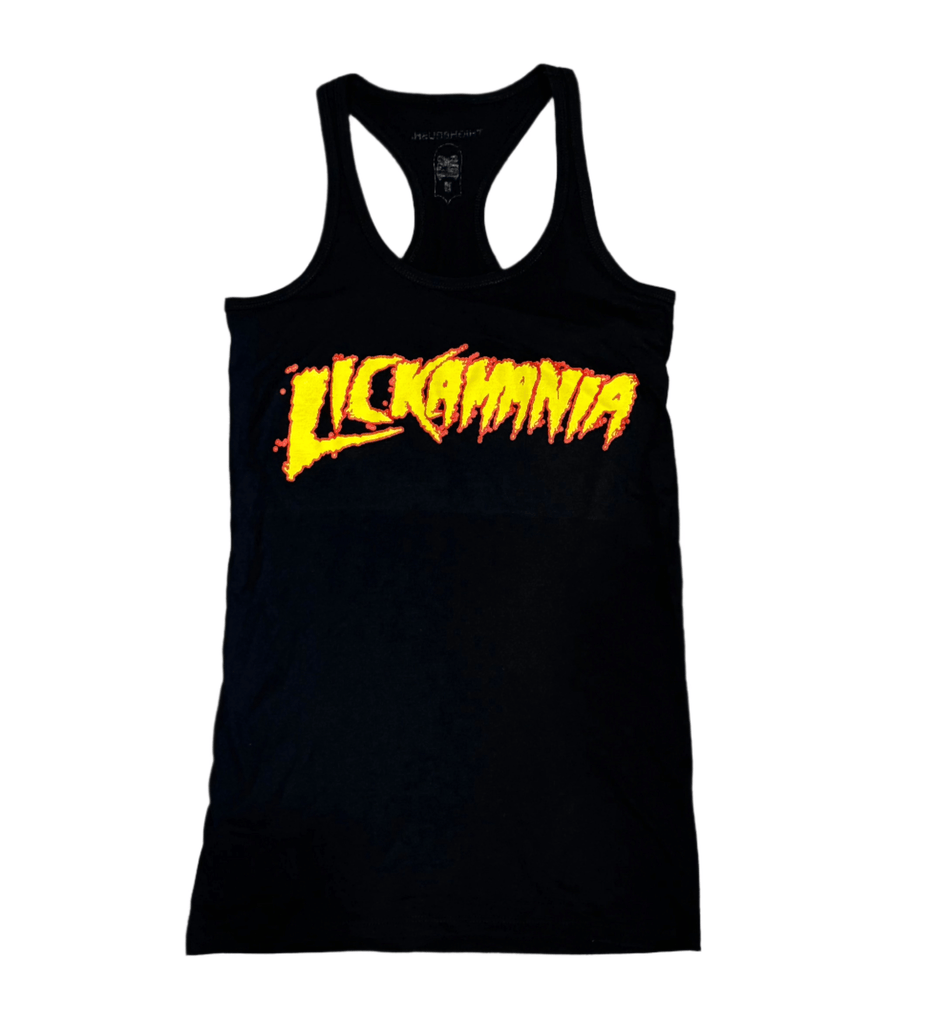 THIGHBRUSH® - LICKAMANIA - Women's Tank Top - Black