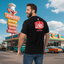 THIGHBRUSH® - LICKIN' THE BOX - Men's T-Shirt - Black