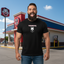 THIGHBRUSH® - LICKIN' THE BOX - Men's T-Shirt - Black