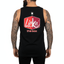 THIGHBRUSH® - LICKIN' THE BOX - Men's Tank Top - Black